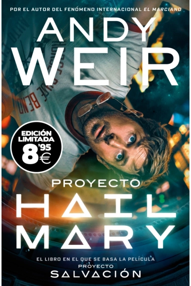 Cubierta de Proyecto Hail Mary (edición limitada · Black Friday) (edición película) — Andy Weir