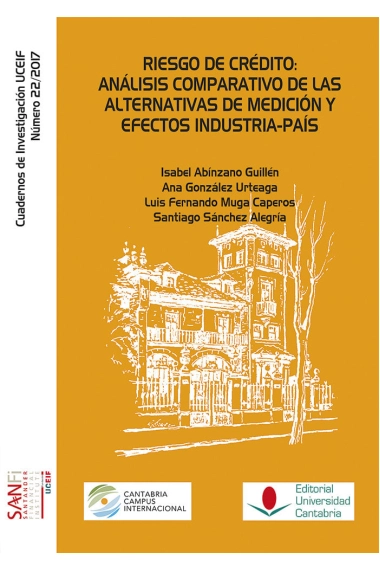 Cover von Riesgo de crédito: análisis comparativo de las alternativas de medición y efectos industria-país — Verschiedene Autoren