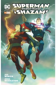 Coberta de Superman/Shazam: Primer Trueno