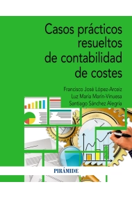 Cover von Casos prácticos resueltos de contabilidad de costes
