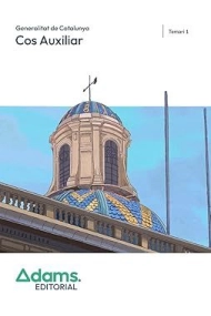 Cover von Temari 1 Cos Auxiliar Generalitat de Catalunya