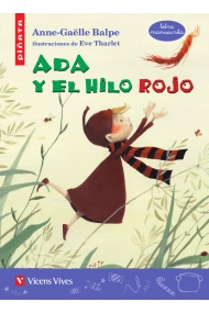 Coberta de ADA Y EL HILO ROJO (LETRA MANUSCRITA)