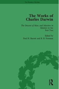 Coberta de The Works of Charles Darwin: The decent of man, and selection in relation to sex