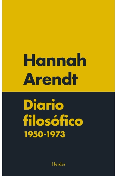 Cover von Diario filosófico 1950-1973 — Hannah Arendt und Dani Sanchis