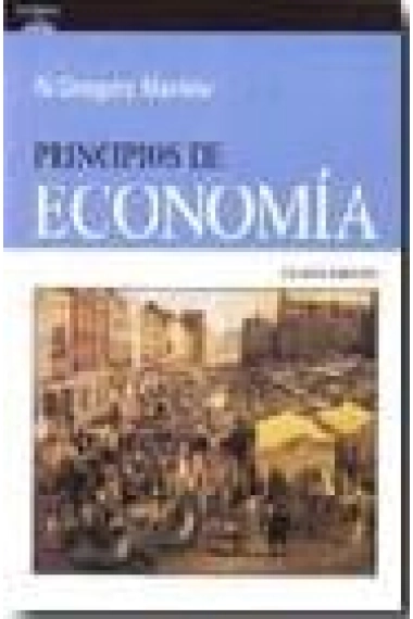 Coberta de Principios de economía — N. Gregory Mankiw