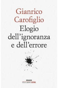 Cubierta de Elogio dell'ignoranza e dell'errore