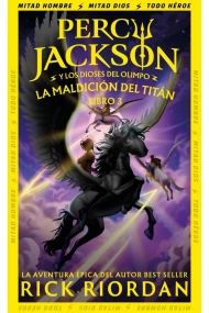 Coberta de La maldición del Titán (Percy Jackson y los dioses del Olimpo 3)