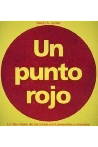 Cover of Un punto rojo (desplegable) — David A. Carter