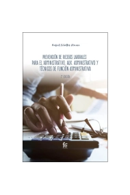 Cover of PREVENCION DE RIESGOS LABORALES PARA EL ADMINISTRATIVO, AUXILIAR ADMINISTRATIVO