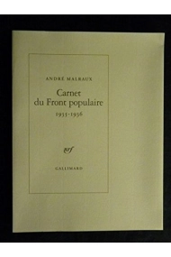 Coberta de Carnet du Front populaire 1935-1936