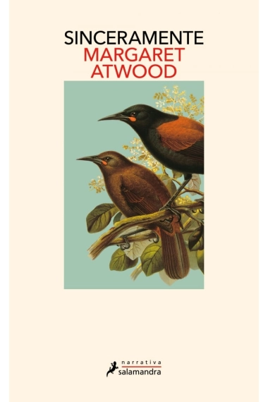 Coberta de Sinceramente — Margaret Atwood