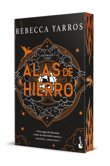 Coberta de Alas de Hierro. Edición especial limitada con cantos decorados — Rebecca Yarros