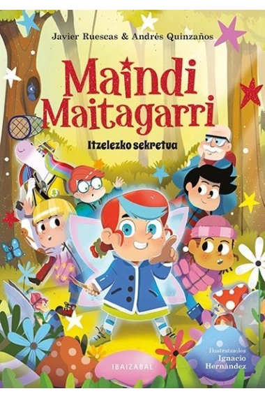 Cover of Itzelezko sekretua — Javier Ruescas and Andrés Quinzaños