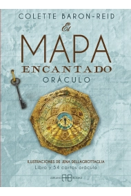 Cubierta de El mapa encantado. Oráculo. Libro y 54 cartas oráculo