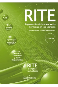 Cubierta de Reglamento de Instalaciones Térmicas en los Edificios 3ed