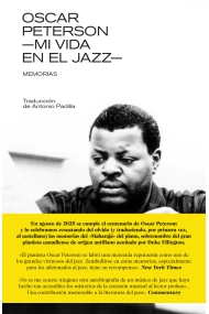 Coberta de OSCAR PETERSON: MI VIDA EN EL JAZZ