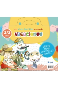 Cubierta de Las letras divertidas se van de vacaciones. 2-3 años