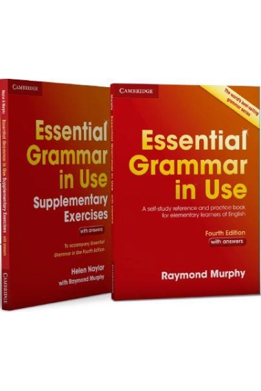 Cubierta de Essential Grammar in use with answers and Supplementary Exercises PACK