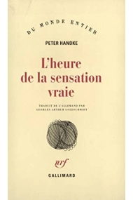 Cubierta de L'heure de la sensation vraie