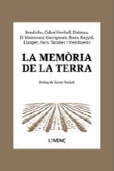 Coberta de La memòria de la terra — AA. VV.