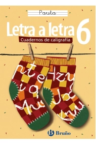 Cover von Caligrafía Letra a letra Pauta 6