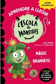 Coberta de Aprendre a llegir a l'Escola de Monstres 23 - Màgic i dramàtic
