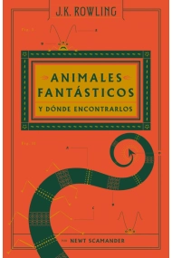 Cubierta de Animales fantásticos y dónde encontrarlos (Un libro de la biblioteca de Hogwarts)