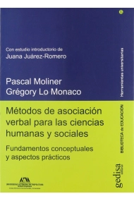Cover of Métodos de asociación verbal para las ciencias humanas y sociales