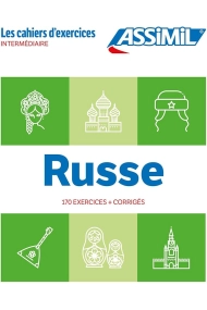 Cubierta de RUSSE INTERMEDIAIRE 170 EXERCICES + CORRIGES