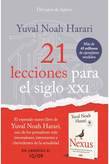 Coberta de 21 lecciones para el siglo XXI — Yuval Noah Harari