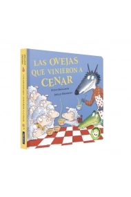 Cover of Las ovejas que vinieron a cenar (La ovejita que vino a cenar. Libro de cartón)