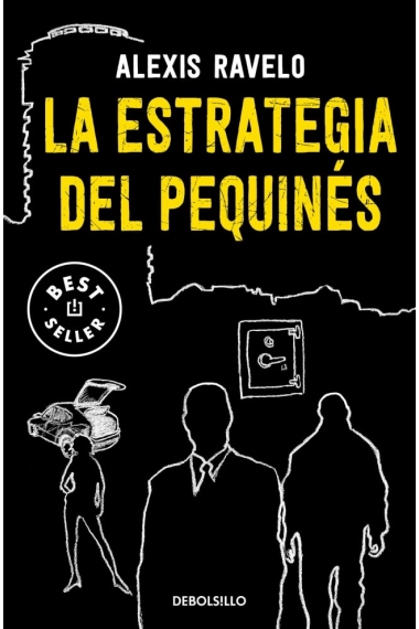 Cubierta de La estrategia del pequinés — Alexis Ravelo