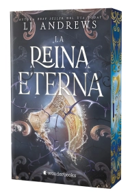 Coberta de La reina eterna (ed. especial limitada con cantos pintados). El best seller internacional de romantasy épica con piratas, hadas y reinos oscuros