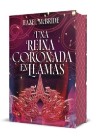Coberta de Una reina coronada en llamas