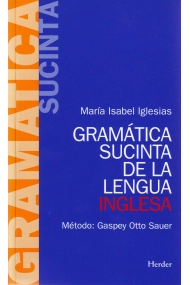 Cubierta de Gramática sucinta de la lengua inglesa