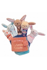 Coberta de LA FAMILIA CONEJITO (LIBRO GUANTE CON TÍTERES DE DEDO)