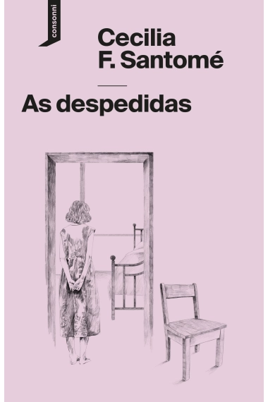 Coberta de As despedidas — Cecilia F. Santome