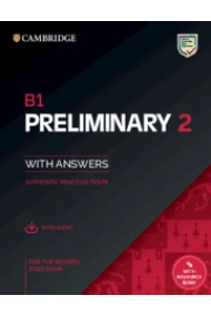 Cover of B1 Preliminary 2. Student's Book with Answers with Audio with Resource bank