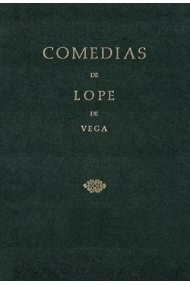 Coberta de Comedias de Lope de Vega (Parte II, Volumen II). La resistencia honrada. Condesa Matilde. El primero Benavides. Los comendadores de Córdoba. La bella Malmaridada.