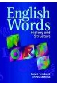 Cover of English words. History and structure