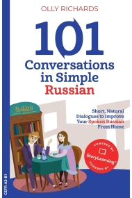 Coberta de 101 Conversations in Simple Russian