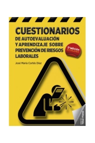 Cover of Cuestionarios de autoevaluación y aprendizaje sobre prevención de riesgos laborales (5ª ED)