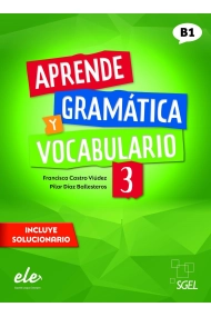 Coberta de Aprende gramática y vocabulario 3
