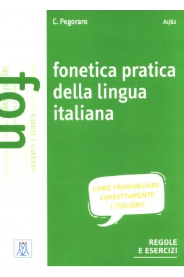 Coberta de Fonetica pratica della lingua italiana + MP3@ — Chiara Pegoraro