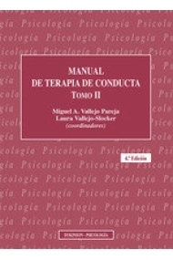 Coberta de Manual de Terapia de Conducta. Tomo II