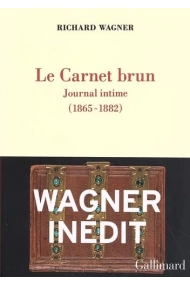 Cover of Le carnet brun Journal intime (1865-1882) suivi du Portefeuille rouge