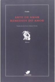 Cubierta de Arte de amar. Remedios do amor