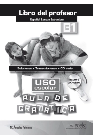 Coberta de Uso escolar B1 aula de gramática - libro del profesor