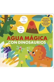Coberta de Agua mágica con dinosaurios