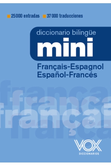 Cover of Diccionario Mini Français-Espagnol / Español-Francés — Vox Editorial